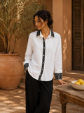 Moroccan Embroidered Shirt